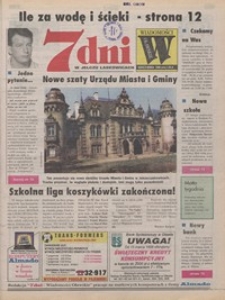 7 dni w Jelczu Laskowicach : dodatek do Wiadomości Oławskich, 1998, nr 9