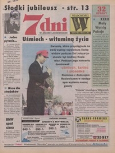 7 dni w Jelczu Laskowicach : dodatek do Wiadomości Oławskich, 1998, nr 18