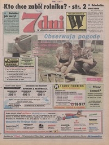 7 dni w Jelczu Laskowicach : dodatek do Wiadomości Oławskich, 1998, nr 23