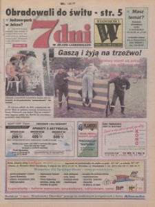 7 dni w Jelczu Laskowicach : dodatek do Wiadomości Oławskich, 1998, nr 26