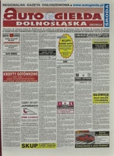 Auto Giełda Dolnośląska : regionalna gazeta ogłoszeniowa, 2006, nr 129 (1518) [8.11]