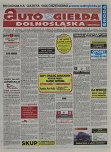 Auto Giełda Dolnośląska : regionalna gazeta ogłoszeniowa, 2006, nr 132 (1521) [15.11]