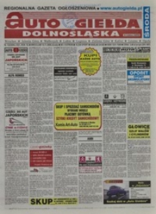 Auto Giełda Dolnośląska : regionalna gazeta ogłoszeniowa, 2006, nr 132 (1521) [15.11]