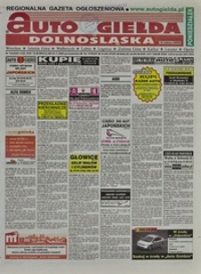 Auto Giełda Dolnośląska : regionalna gazeta ogłoszeniowa, 2006, nr 134 (1523) [20.11]