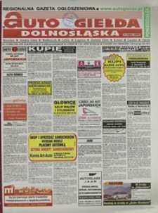 Auto Giełda Dolnośląska : regionalna gazeta ogłoszeniowa, 2006, nr 137 (1526) [27.11]