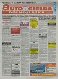 Auto Giełda Dolnośląska : regionalna gazeta ogłoszeniowa, 2006, nr 138 (1527) [29.11]
