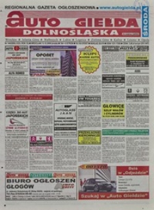 Auto Giełda Dolnośląska : regionalna gazeta ogłoszeniowa, 2006, nr 144 (1533) [13.12]