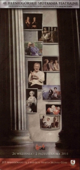 41 Jeleniog&oacute;rskie Spotkania Teatralne - ulotka [Dokument życia społecznego]