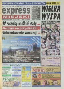 Wrocławski Express Miejski: Bartoszowice, Biskupin, Dąbie, Sępolno, Szczytniki, Zalesie, Zacisze, 2004, nr 1/2