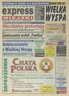 Wrocławski Express Miejski: Bartoszowice, Biskupin, Dąbie, Sępolno, Szczytniki, Zalesie, Zacisze, 2004, nr 3