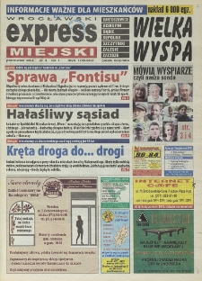 Wrocławski Express Miejski: Bartoszowice, Biskupin, Dąbie, Sępolno, Szczytniki, Zalesie, Zacisze, 2004, nr 4