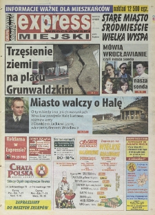 Wrocławski Express Miejski: Bartoszowice, Biskupin, Dąbie, Sępolno, Szczytniki, Zalesie, Zacisze, 2005, nr 4