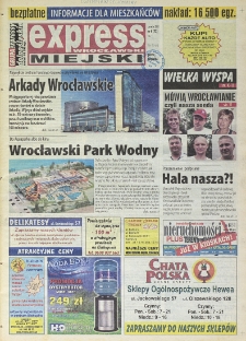 Wrocławski Express Miejski: Bartoszowice, Biskupin, Dąbie, Sępolno, Szczytniki, Zalesie, Zacisze, 2005, nr 6