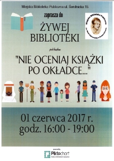 Żywa biblioteka - plakat [Dokument życia społecznego]