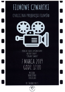 Filmowe czwartki - plakat [Dokument życia społecznego]