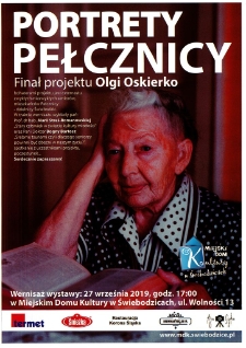 Portrety Pełcznicy - plakat [Dokument życia społecznego]
