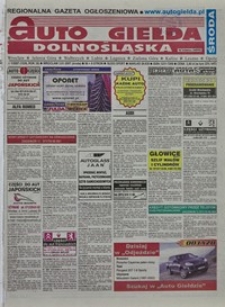 Auto Giełda Dolnośląska : regionalna gazeta ogłoszeniowa, 2007, nr 1 (1539) [3.01]