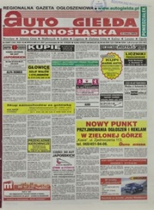 Auto Giełda Dolnośląska : regionalna gazeta ogłoszeniowa, 2007, nr 3 (1541) [8.01]