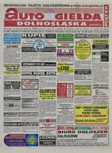 Auto Giełda Dolnośląska : regionalna gazeta ogłoszeniowa, 2007, nr 11 (1549) [26.01]