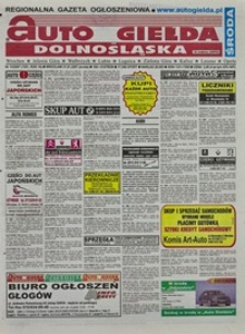 Auto Giełda Dolnośląska : regionalna gazeta ogłoszeniowa, 2007, nr 13 (1551) [31.01]