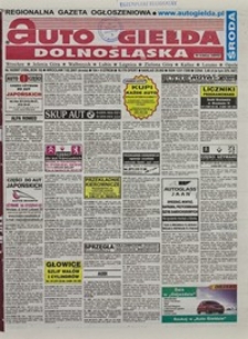 Auto Giełda Dolnośląska : regionalna gazeta ogłoszeniowa, 2007, nr 16 (1554) [7.02]
