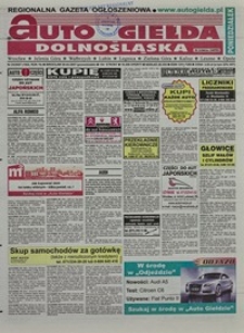Auto Giełda Dolnośląska : regionalna gazeta ogłoszeniowa, 2007, nr 24 (1562) [26.02]