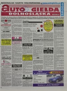 Auto Giełda Dolnośląska : regionalna gazeta ogłoszeniowa, 2007, nr 31 (1569) [14.03]