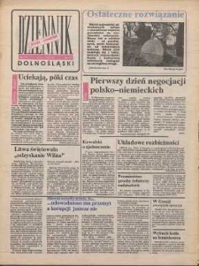 Dziennik Dolnośląski, 1990, nr 28 [31 października - 1 listopada]