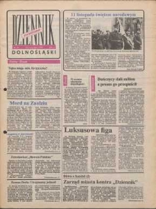 Dziennik Dolnośląski, 1990, nr 35 [12 listopada]