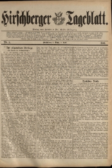 Hirschberger Tageblatt, 1889, nr 2