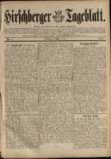 Hirschberger Tageblatt, 1889, nr 3