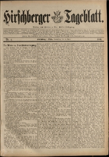 Hirschberger Tageblatt, 1889, nr 4