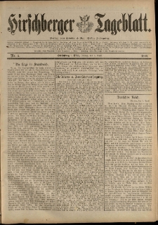Hirschberger Tageblatt, 1889, nr 5