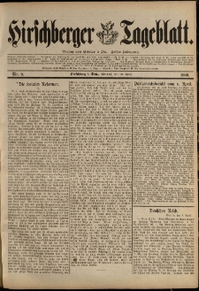 Hirschberger Tageblatt, 1889, nr 9