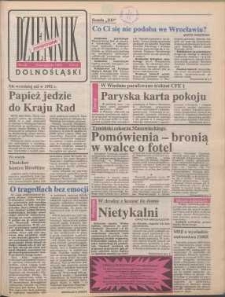 Dziennik Dolnośląski, 1990, nr 40 [19 listopada]