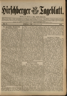 Hirschberger Tageblatt, 1889, nr 27