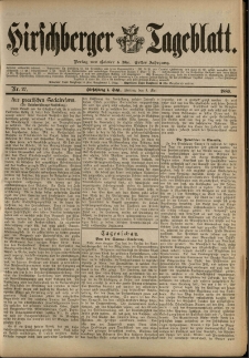 Hirschberger Tageblatt, 1889, nr 27