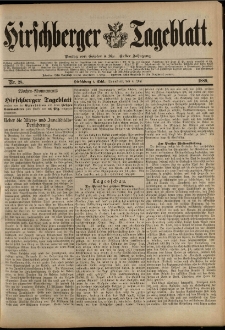 Hirschberger Tageblatt, 1889, nr 28