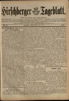 Hirschberger Tageblatt, 1889, nr 31