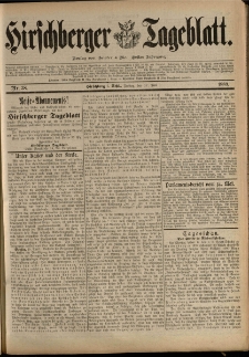 Hirschberger Tageblatt, 1889, nr 38