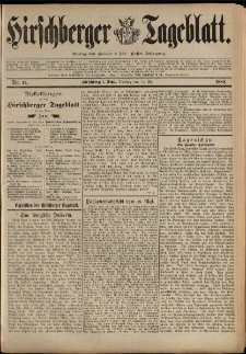 Hirschberger Tageblatt, 1889, nr 41