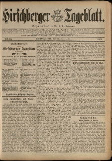 Hirschberger Tageblatt, 1889, nr 43