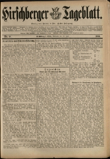 Hirschberger Tageblatt, 1889, nr 58