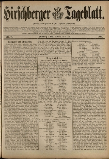 Hirschberger Tageblatt, 1889, nr 76
