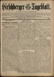 Hirschberger Tageblatt, 1889, nr 85