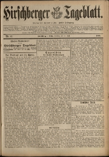 Hirschberger Tageblatt, 1889, nr 92