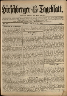 Hirschberger Tageblatt, 1889, nr 108