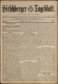 Hirschberger Tageblatt, 1889, nr 116