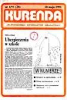 Kurenda : jeleniog&oacute;rski informator oświatowy, 1991, nr 4 (28)