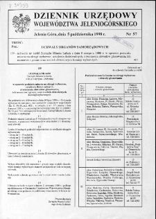 Dziennik Urzędowy Województwa Jeleniogórskiego, 1998, nr 57